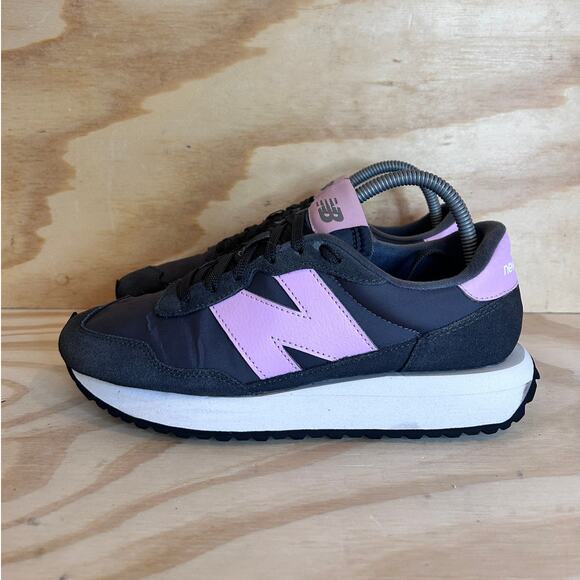 New Balance - 237 - Trainers Shoes - Black/Purple - Women's - 8.5 B - WS237YA - Picture 3 of 9